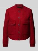 More & More Blazer mit Pattentaschen in Rot, Größe 42