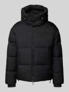 Emporio Armani Steppjacke mit Zweiwege-Reißverschluss in Black, Größe ...