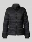 Emporio Armani Steppjacke mit Umlegekragen in Black, Größe 38