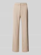 Review High Waist Stoffhose mit Knopf-, Haken- und Reißverschluss in B...