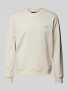 Marc O'Polo Regular Fit Sweatshirt aus Bio-Baumwolle in Beige, Größe L