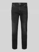 REVIEW Essentials Slim Fit Jeans in Black, Größe 29/30