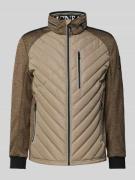 MCNEAL Steppjacke mit Stehkragen in Beige, Größe L