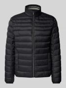 Christian Berg Men Steppjacke mit Stehkragen in Black, Größe 3XL