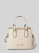 VALENTINO BAGS Handtasche mit Label-Detail in Ecru, Größe 1