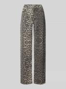 Review Straight Leg Jeans aus reiner Baumwolle in Beige, Größe 28