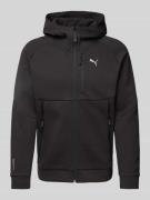 PUMA PERFORMANCE Sweatjacke mit Kapuze in Black, Größe L