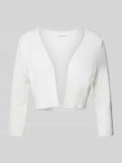 Jake*s Cocktail Bolero mit 3/4-Arm in Offwhite, Größe 38