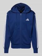 ADIDAS SPORTSWEAR Sweatjacke mit Viskose-Anteil und Label-Stitching in...