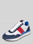 Polo Ralph Lauren Sneaker aus Leder-Mix Modell 'Train' in Marine, Größ...