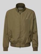 Gant Jacke mit Label-Details in Oliv, Größe XL