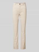 Christian Berg Woman Regular Fit Hose im 5-Pocket-Design in Beige, Grö...