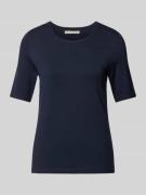 Christian Berg Woman Selection T-Shirt in Ripp-Optik in Marine, Größe ...