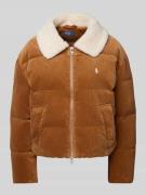 Polo Ralph Lauren Cordjacke mit Zweiwege-Reißverschluss in Camel, Größ...