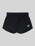 adidas Originals Regular Fit Shorts mit Label-Print in Black, Größe 14...