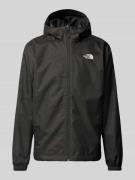 The North Face Jacke mit Label-Print Modell 'QUEST' in Black, Größe L