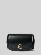 Coccinelle Crossbody Bag aus Leder mit Label-Detail in Black, Größe 1