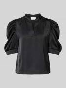 Neo Noir Blusenshirt mit V-Ausschnitt Modell 'Roella' in Black, Größe ...