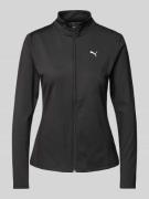 PUMA PERFORMANCE Trainingsjacke mit Logo-Print in Black, Größe M