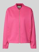 ICHI Blouson mit Stehkragen Modell 'KATE NEO' in Pink, Größe 34