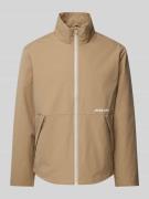 Jack & Jones Jacke mit Stehkragen Modell 'ADAM' in Beige, Größe M