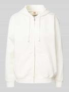 Levi's® Sweatjacke mit Label-Patch Modell 'EVERYDAY' in Offwhite, Größ...