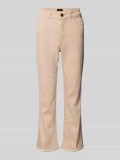 Marc Cain Feminine Fit Jeans im 5-Pocket-Design in Sand, Größe 40