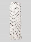 Marc Cain Maxirock mit Plisseefalten in Offwhite, Größe 38