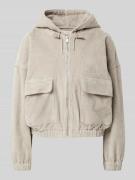 Only Regular Fit Jacke mit Baumwoll-Anteil Modell 'KENZIE' in Beige, G...