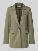 FREE/QUENT Blazer mit Reverskragen Modell 'Nanni' in Oliv, Größe M