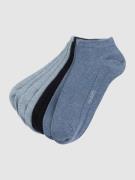 camano Sneakersocken mit Rippenbündchen im 7er-Pack Modell 'Soft' in J...