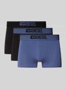 Diesel Trunks mit elastischem Logo-Bund im 3er-Pack in Blau, Größe XXL