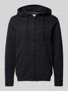 Blend Sweatjacke mit Label-Detail Modell 'Downton' in Black, Größe XXL