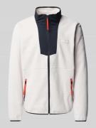 COLUMBIA Fleecepullover mit Label-Patch Modell 'SEQUOIA' in Offwhite, ...