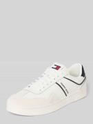 Tommy Jeans Ledersneaker mit Label-Details Modell 'THE GREENWICH' in E...