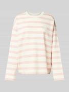 Armedangels Sweatshirt mit Label-Stitching Modell 'FRANKAA' in Lachs, ...