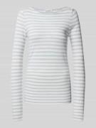 Marc O'Polo Regular Fit Langarmshirt aus reiner Baumwolle mit Streifen...
