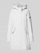 Betty Barclay Parka mit Abdeckleiste in Offwhite, Größe 36