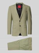 HUGO Anzug mit Reverskragen Modell 'Arti/Hesten' in Khaki, Größe 52