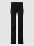 Mavi Jeans Flared Jeans mit Viskose-Anteil Modell 'Bella' in Black, Gr...