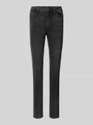 Pieces Skinny Fit Jeans aus Baumwoll-Mix Modell 'DANA' in Black, Größe...