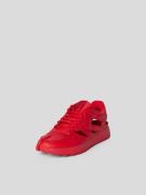 Maison Margiela Sneaker mit Cut Outs in Rot, Größe 40