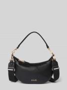 Liu Jo White Handtasche mit Label-Applikation Modell 'KALISKA' in Blac...