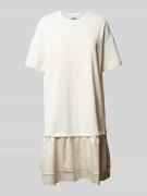 JOOP! Knielanges Kleid mit überschnittenen Schultern Modell 'Tsuki' in...