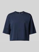 JOOP! Blusenshirt mit Brusttasche Modell 'Berit' in Marine, Größe 42
