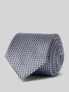 Prince Bowtie Krawatte aus Seide in Silber, Größe 1