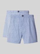 Christian Berg Men Relaxed Fit Boxershorts mit Label-Patch im 2er-Pack...
