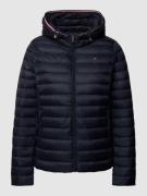 Tommy Hilfiger Daunenjacke in Stepp-Optik mit Kapuze in Marine, Größe ...