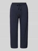 Schiesser Pyjama-Hose mit elastischem Bund in Blau, Größe 36