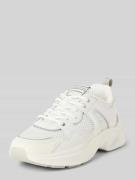 Marc O'Polo Low Top Sneaker mit Leder-Anteil in Weiss, Größe 40
